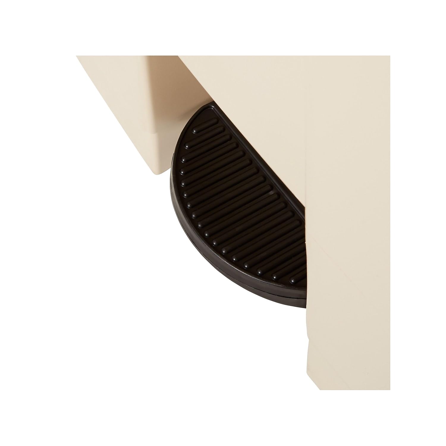 Rubbermaid Commercial Fire-Safe Step-On Receptacle, Rectangular, Polyethylene, 18 Gallons, Beige (614500BG) - Image 5